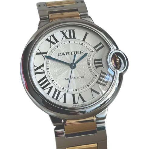 CARTIER  BALLON BLEU  36MM TWO TONE.