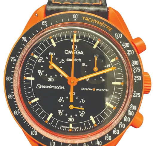 OMEGA X SWATCH  LAVA  42MM