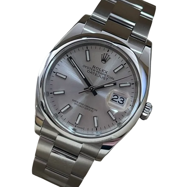 ROLEX DATEJUST SILVER 36MM