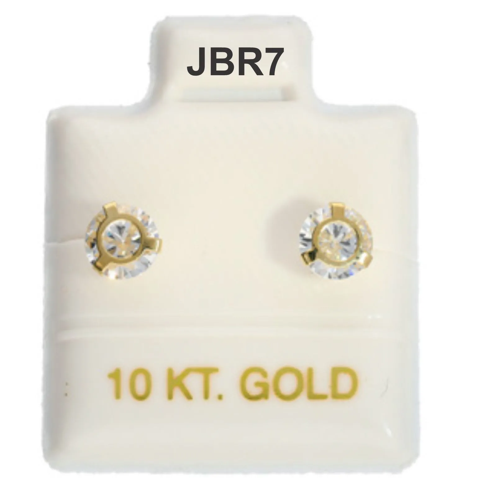 Broqueles de oro 10K modelo ARO #5