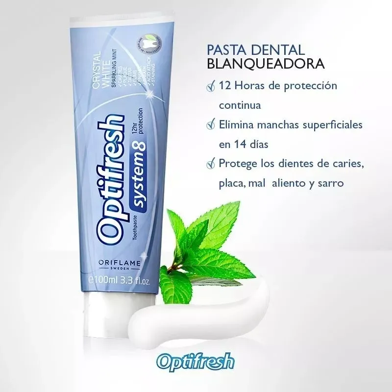 Pasta de Dientes Blanqueadora Optifresh
