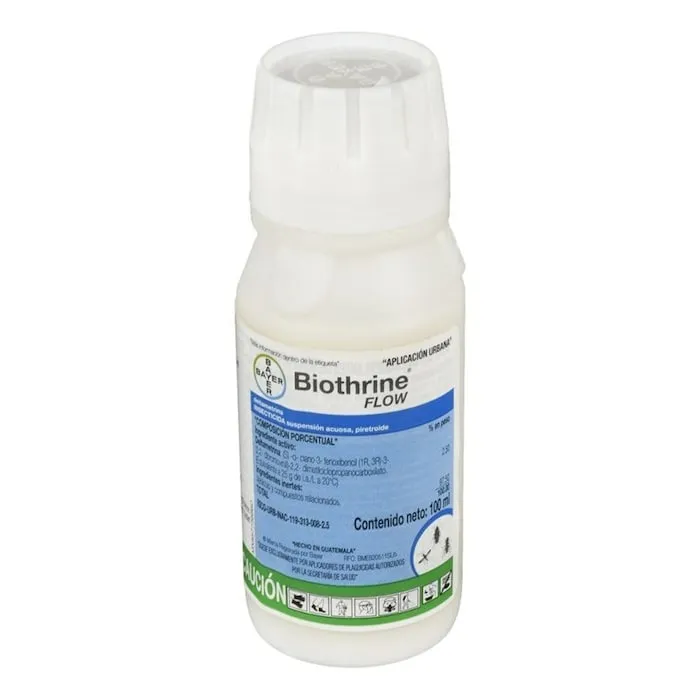 Insecticida Moscas Mosquitos Cucarachas Biothrine Flow 100 ml Bayer
