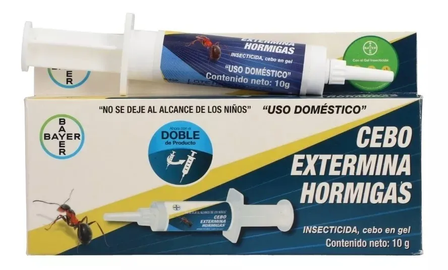 Cebo Insecticida en Jeringa con Gel para Eliminar Hormigas 10 gr Bayer
