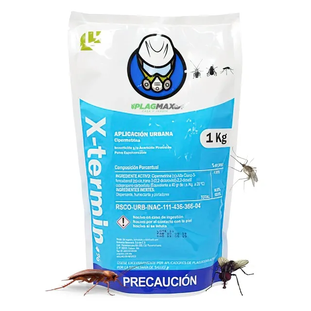 Insecticida X-Termin Polvo Seco 1Kg