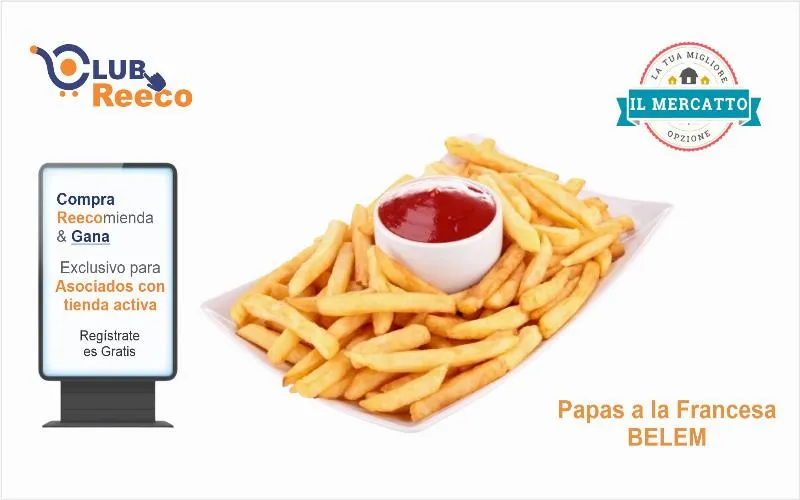 Papas a la Francesa BELEM  2kilos 300 gms
