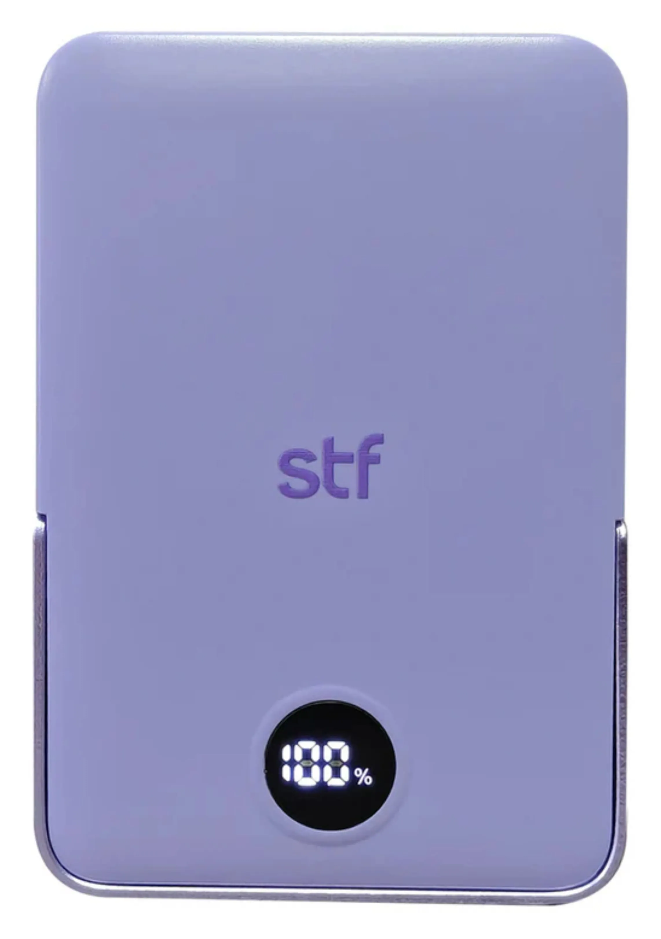 Batería Power Bank Portátil STF 5000 mAh 20W Carga Magnética Lila