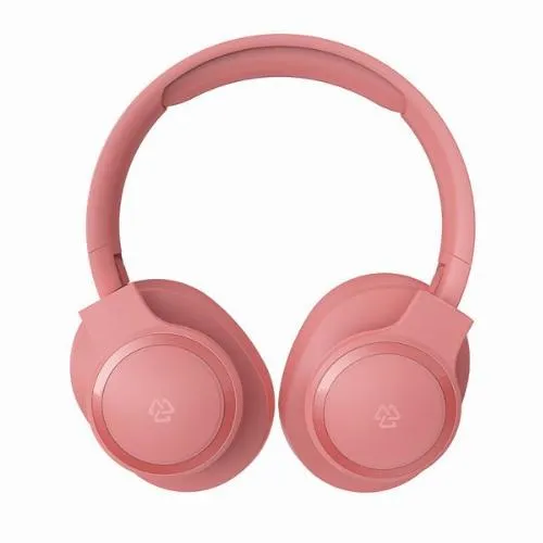 Audífonos inalámbricos On ear | STF Kun | 7hrs uso función dual rosa