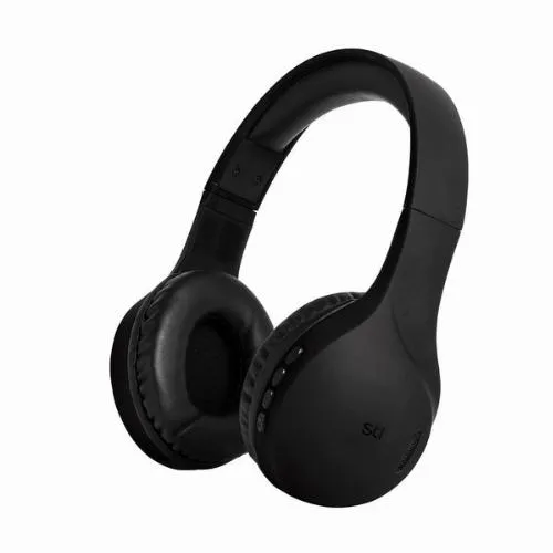 Audífonos inalámbricos On ear | STF Hoss | 7hrs uso función dual negro