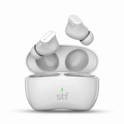 Audífonos Inalámbricos TWS | STF Lite | 3hrs de uso, Micrófono, Gris