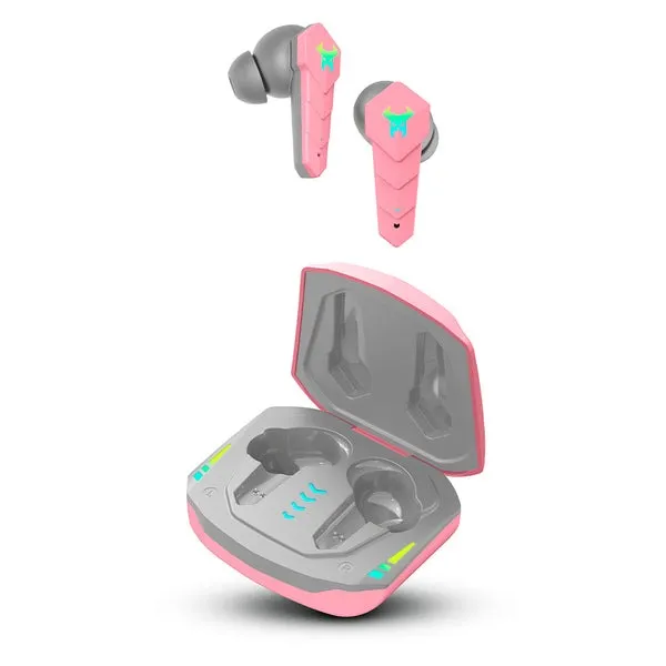 Audífonos Inalámbricos TWS | STF Muspell | Gaming, RGB Rosa