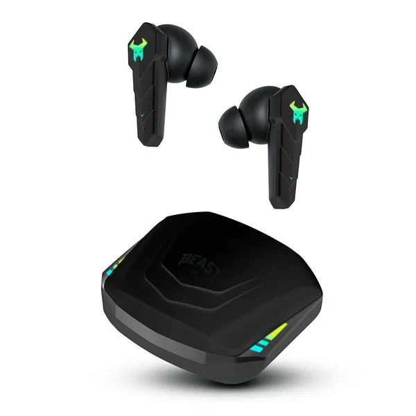 Audífonos Inalámbricos TWS | STF Muspell | Gaming, RGB Negro