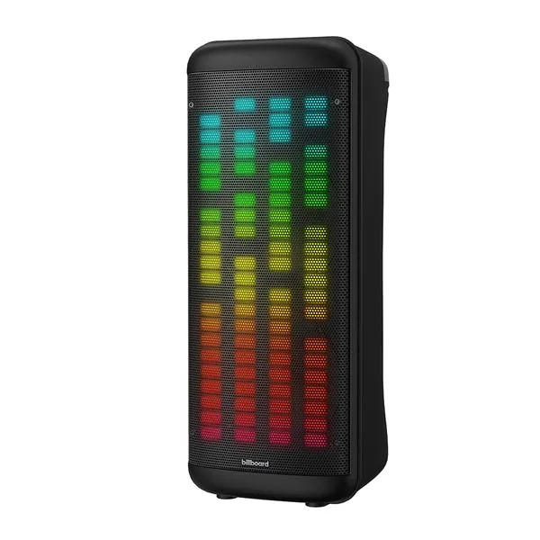 Bafle bocina portátil | Billboard Arrival | 8" x 2 con luz led 40W