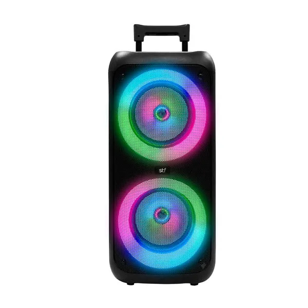 Bafle Bocina portatil | STF Urban Fest | 8" x 2 pulgadas 4 hrs uso 60W función TWS audio inálam