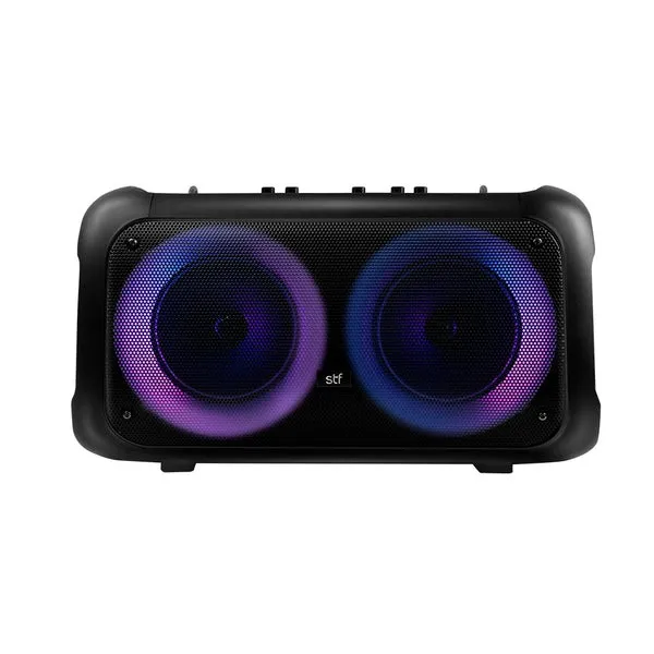 Bocina Inalámbrica portátil | STF Power Block | 6.5 x 2 pulgadas 2hrs uso 40W función TWS