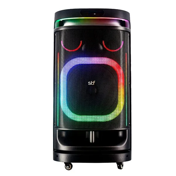 Bocina Inalámbrica portátil | STF Power Block Pro | 12 pulgadas 5hrs uso 80W función TWS rueda