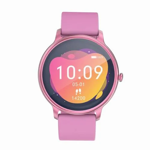 Smartwatch reloj inteligente | STF Kronos Aura | 1.43 pulg AMOLED, resistencia IP67, Rosa