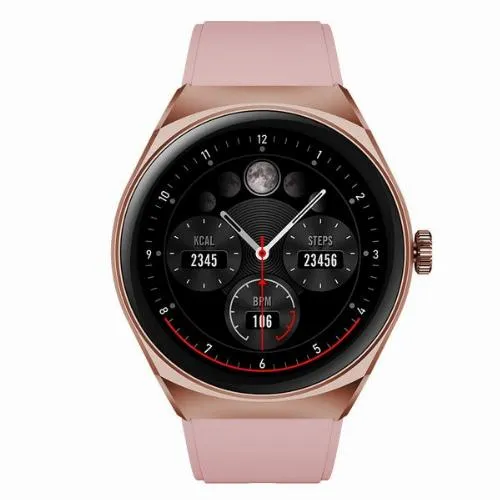 Smartwatch reloj inteligente | STF Kronos Trek | Resistencia al agua IP67 Rosa