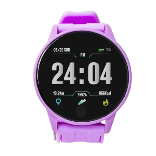 Smartwatch reloj inteligente |T2GO Hyper |pantalla 1.3 pulgadas morado